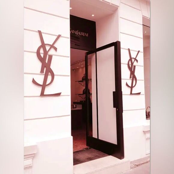 SAINT LAURENT Pink, and black luxury wall art home decor YOU CHOOSE 2! - Picture 6 of 12